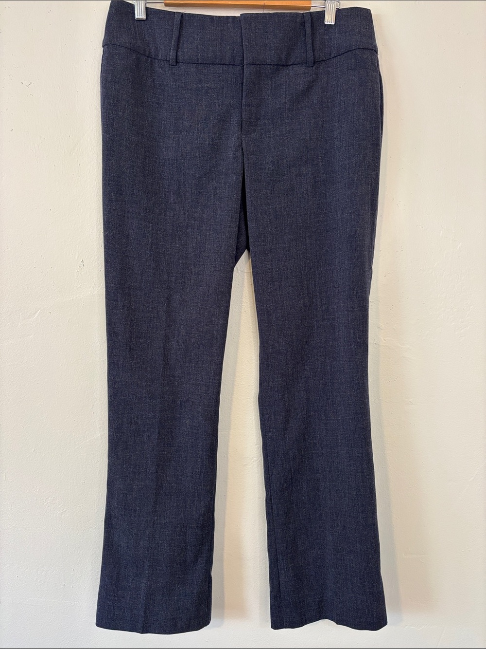 Nine West Women's Size 12 Dark Blue Boot Cut Dress Pants
